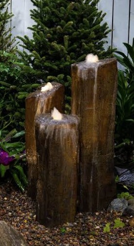 Fountain built by Carolina Water Gardens in the NC Sandhills